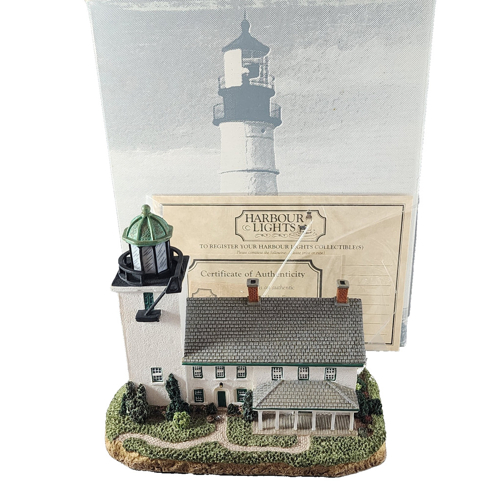 Harbour Lights Lighthouses Horton Point, New York #205 New Signed